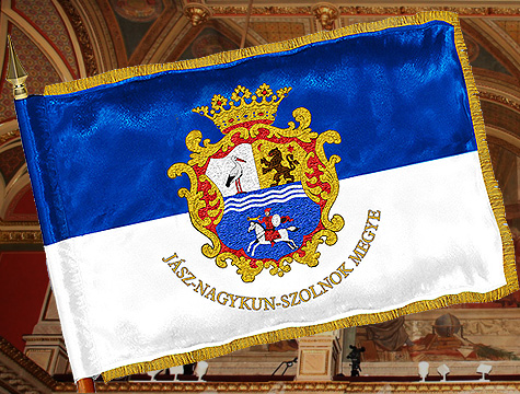 Jász-Nagykun-Szolnok megye zászló