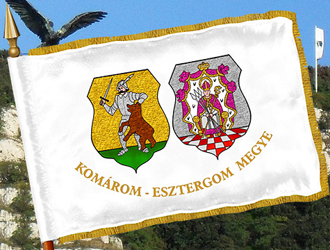 Komárom-Esztergom megye zászló