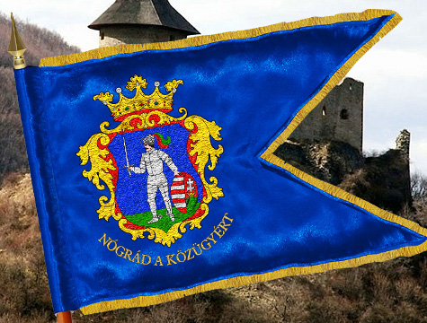 Nógrád megye zászló