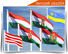 magyar zászlók, nemzeti zászlók, magyar címeres zászló, angyalos zászló
